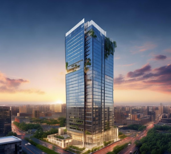 商业价值与可持续发展,商业大厦项目绽放光彩